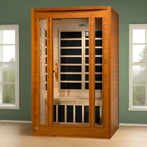 Dynamic San Marino Elite 2-person Ultra Low EMF FAR Infrared Sauna - DYN-6206-01 Elite