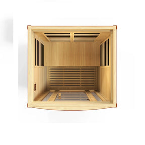 Dynamic San Marino Elite 2-person Ultra Low EMF FAR Infrared Sauna - DYN-6206-01 Elite