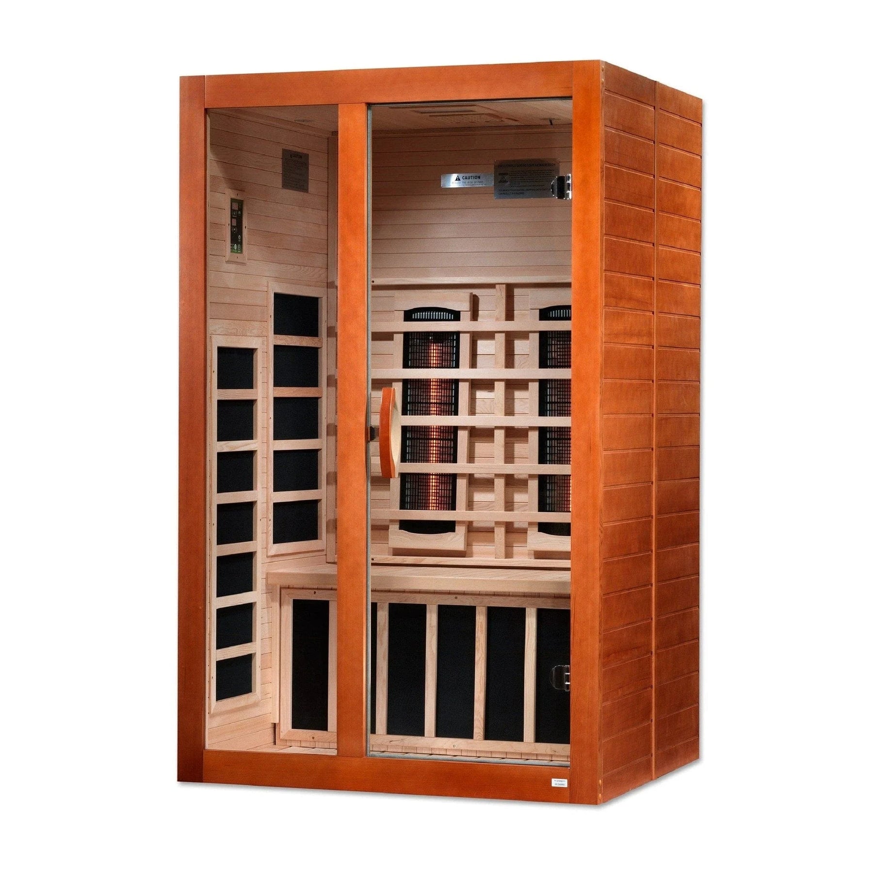 Dynamic "Santiago" 2-person Full Spectrum Near Zero EMF FAR Infrared Sauna DYN-6209-03 FS