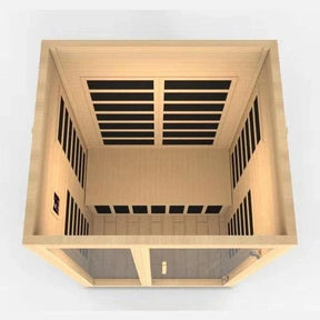 Dynamic "Santiago" 2-person Low EMF FAR Infrared Sauna DYN-6209-01