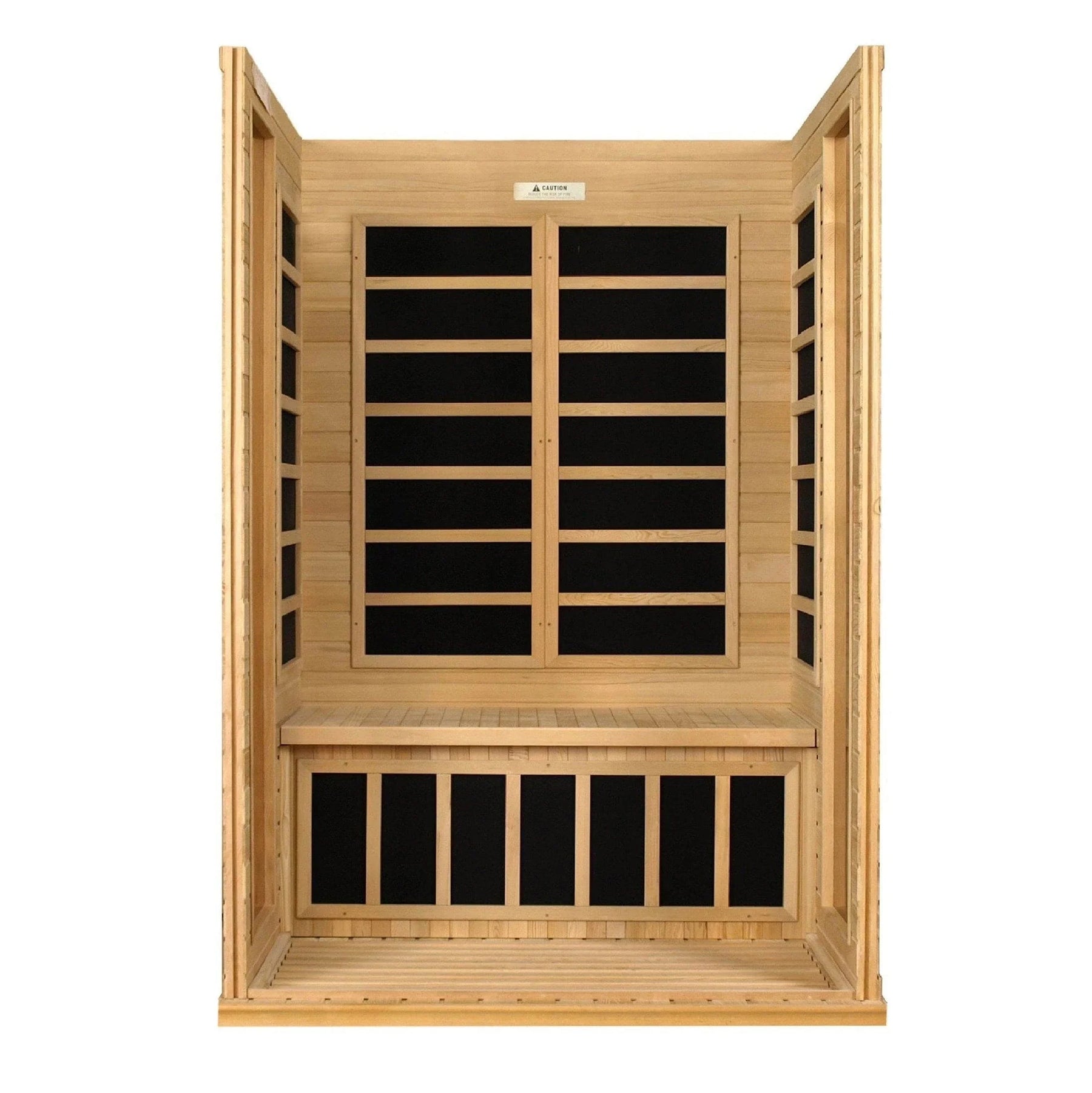 Dynamic "Versailles" 2-person Low EMF FAR Infrared Sauna DYN-6202-03