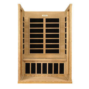 Dynamic "Versailles" 2-person Low EMF FAR Infrared Sauna DYN-6202-03