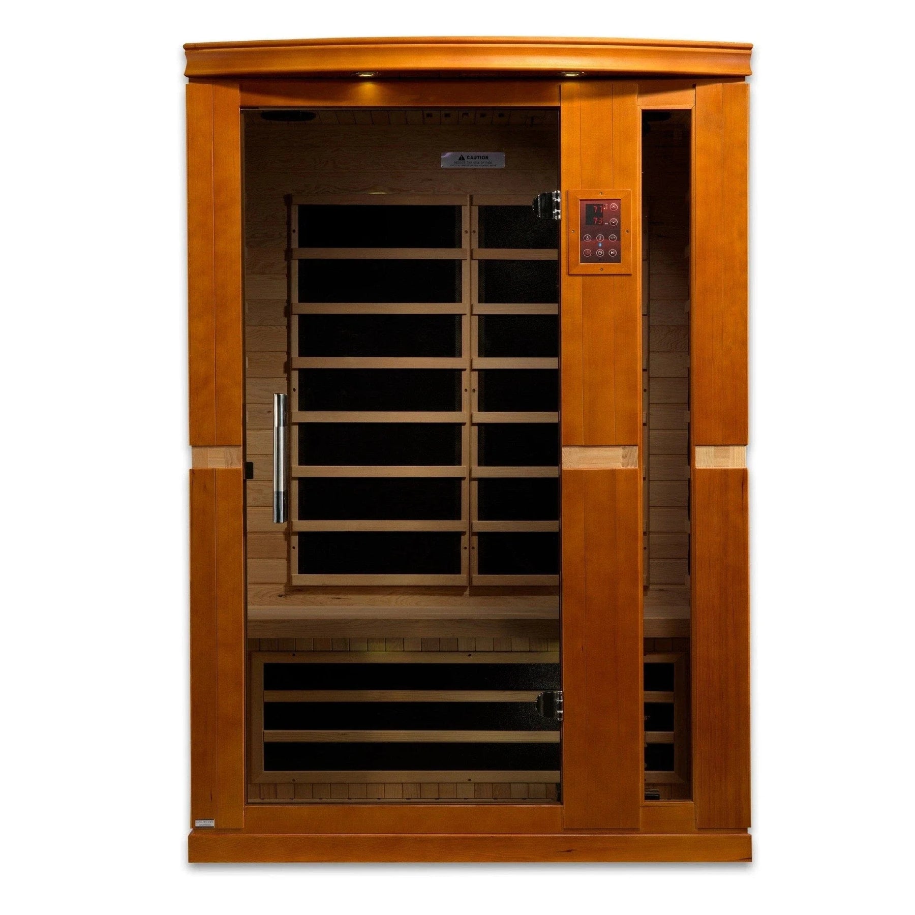 Dynamic "Vittoria" 2-person Low EMF FAR Infrared Sauna - DYN-6220-01