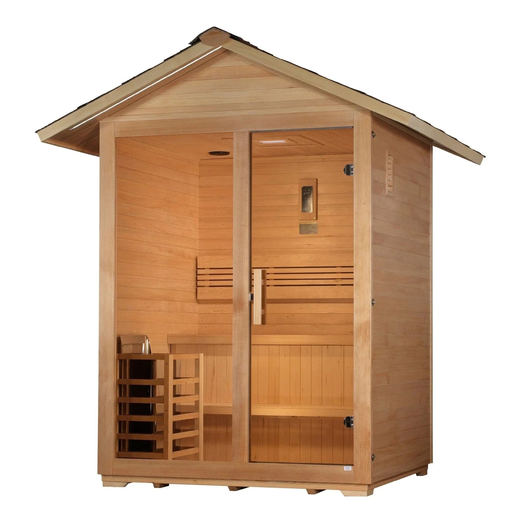 Golden Designs "Arlberg" 3 Person Traditional Outdoor Sauna GDI-8103-01