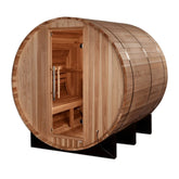 Golden Designs "Arosa" 4 Person Barrel Traditional Sauna GDI-B004-01