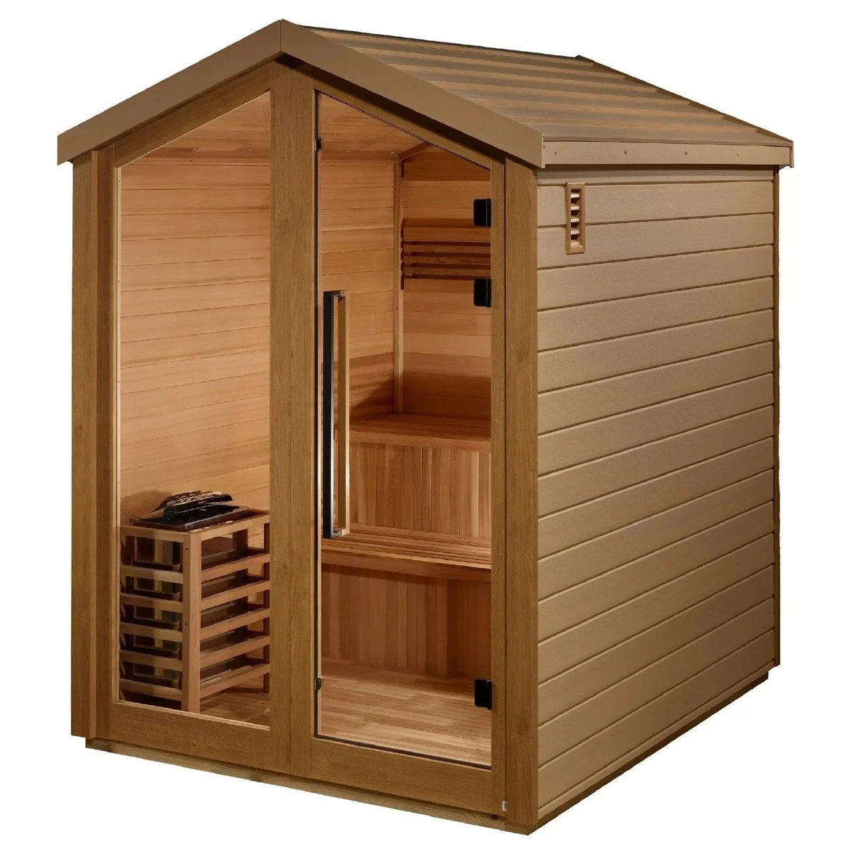 Golden Designs Kaarina 6 Person Outdoor Traditional Sauna GDI-8506-01