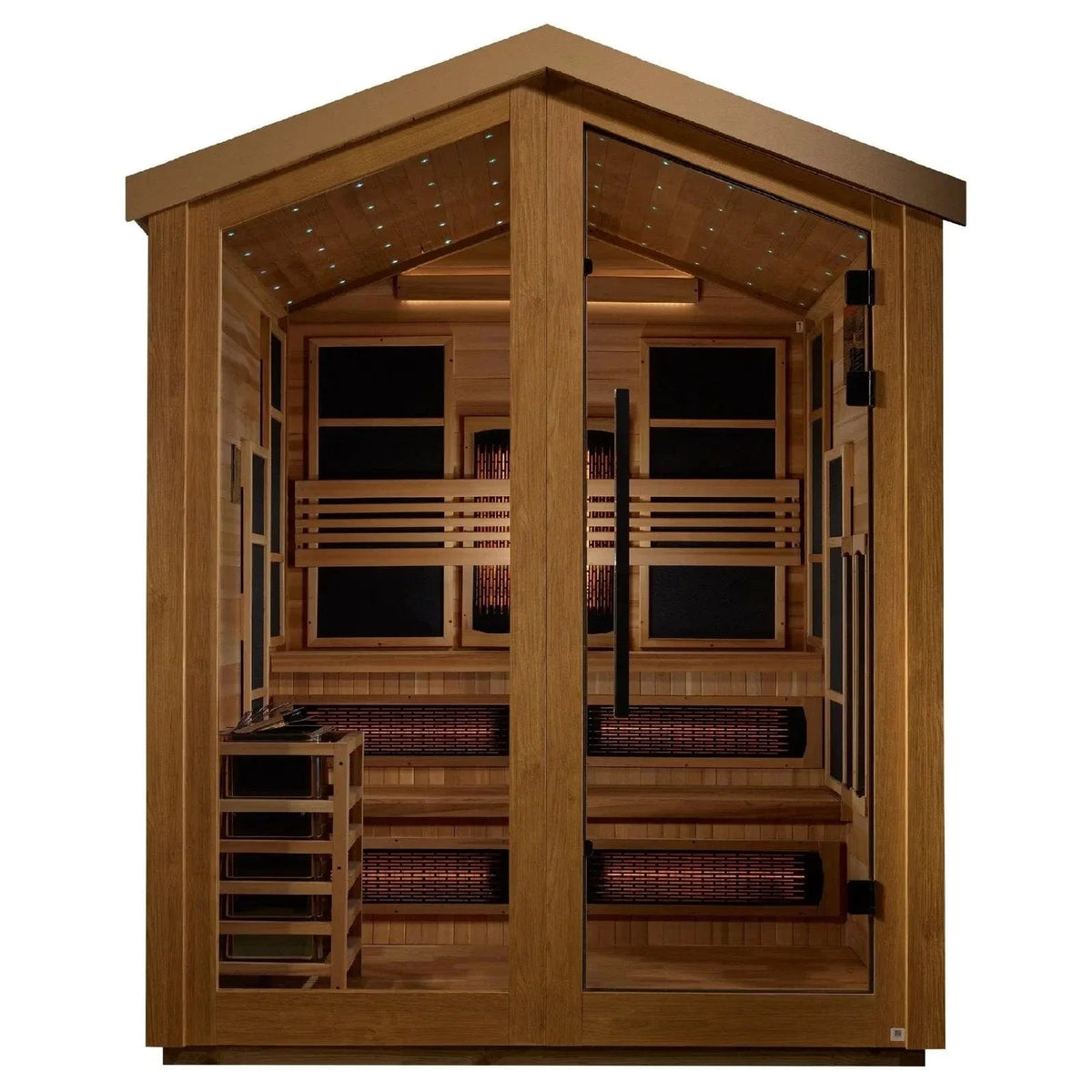 Golden Designs Kaskinen 6 Person Hybrid Outdoor Sauna GDI-8526-01
