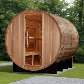 Golden Designs "Klosters" 6 Person Barrel Traditional Sauna GDI-B006-01