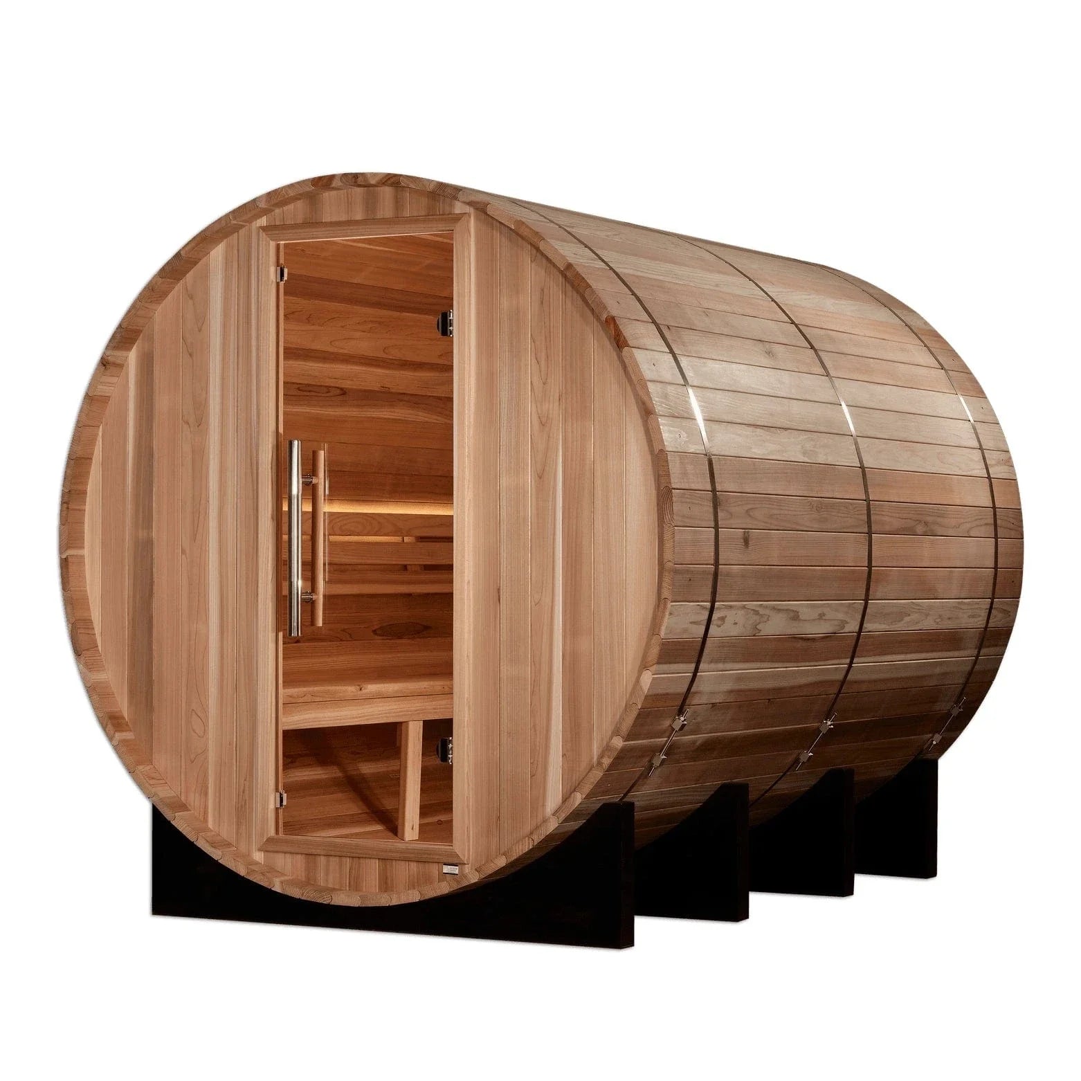 Golden Designs "Klosters" 6 Person Barrel Traditional Sauna GDI-B006-01