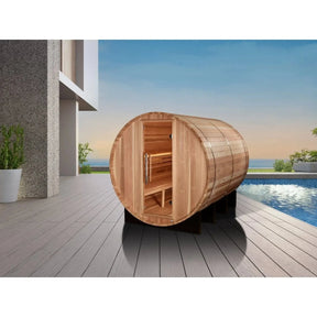 Golden Designs "Klosters" 6 Person Barrel Traditional Sauna GDI-B006-01