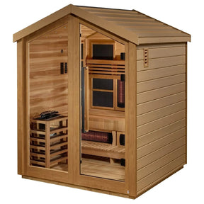 Golden Designs Loviisa 3 Person Hybrid Outdoor Sauna GDI-8523-01