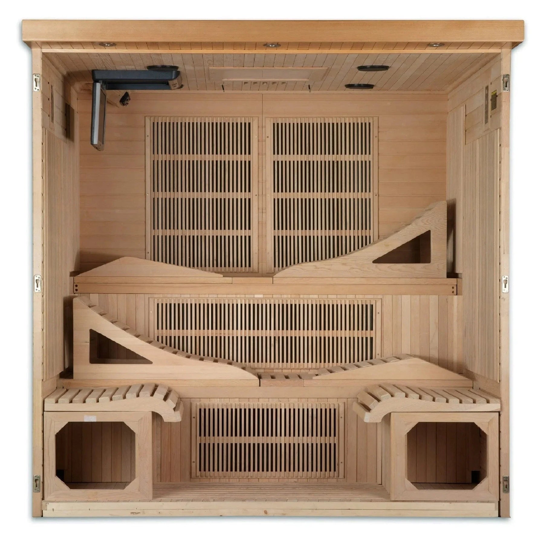 Golden Designs "Monaco" 6-person PureTech™ Near Zero EMF FAR Infrared Sauna - GDI-6996-01