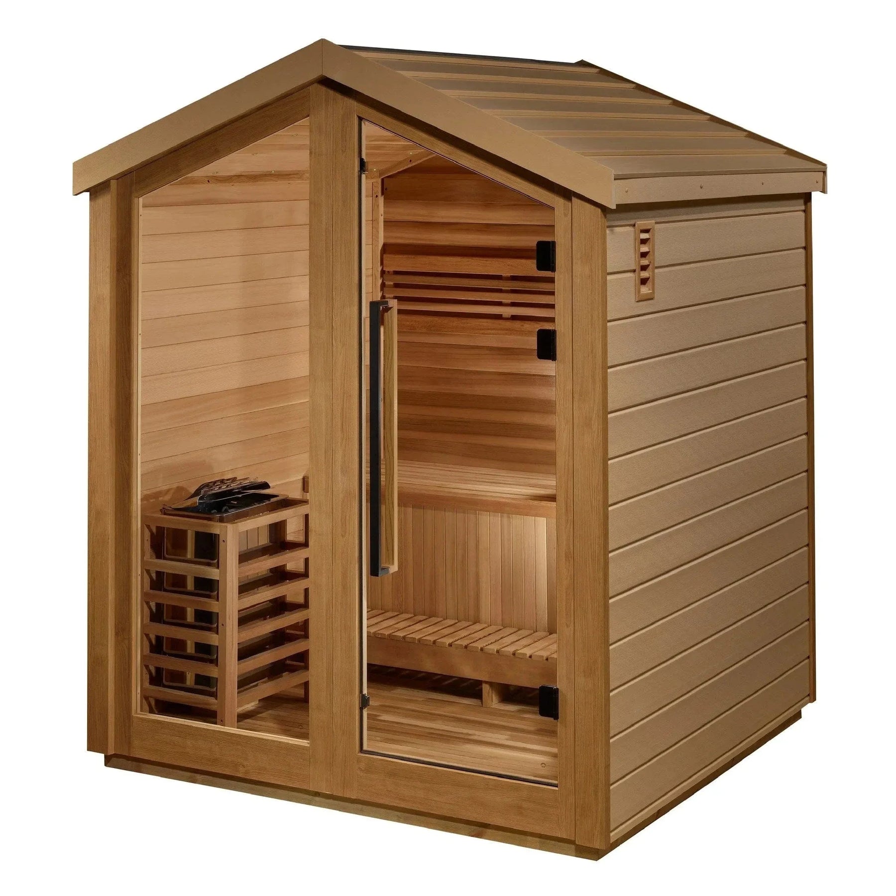 Golden Designs Savonlinna 3 Person Outdoor Traditional Sauna GDI-8503-01