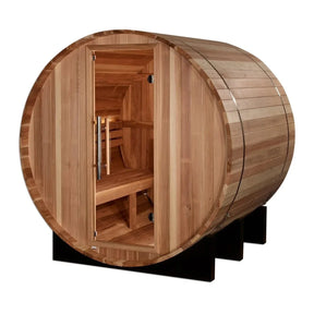 Golden Designs "St. Moritz" 2 Person Barrel Traditional Sauna  GDI-B002-01