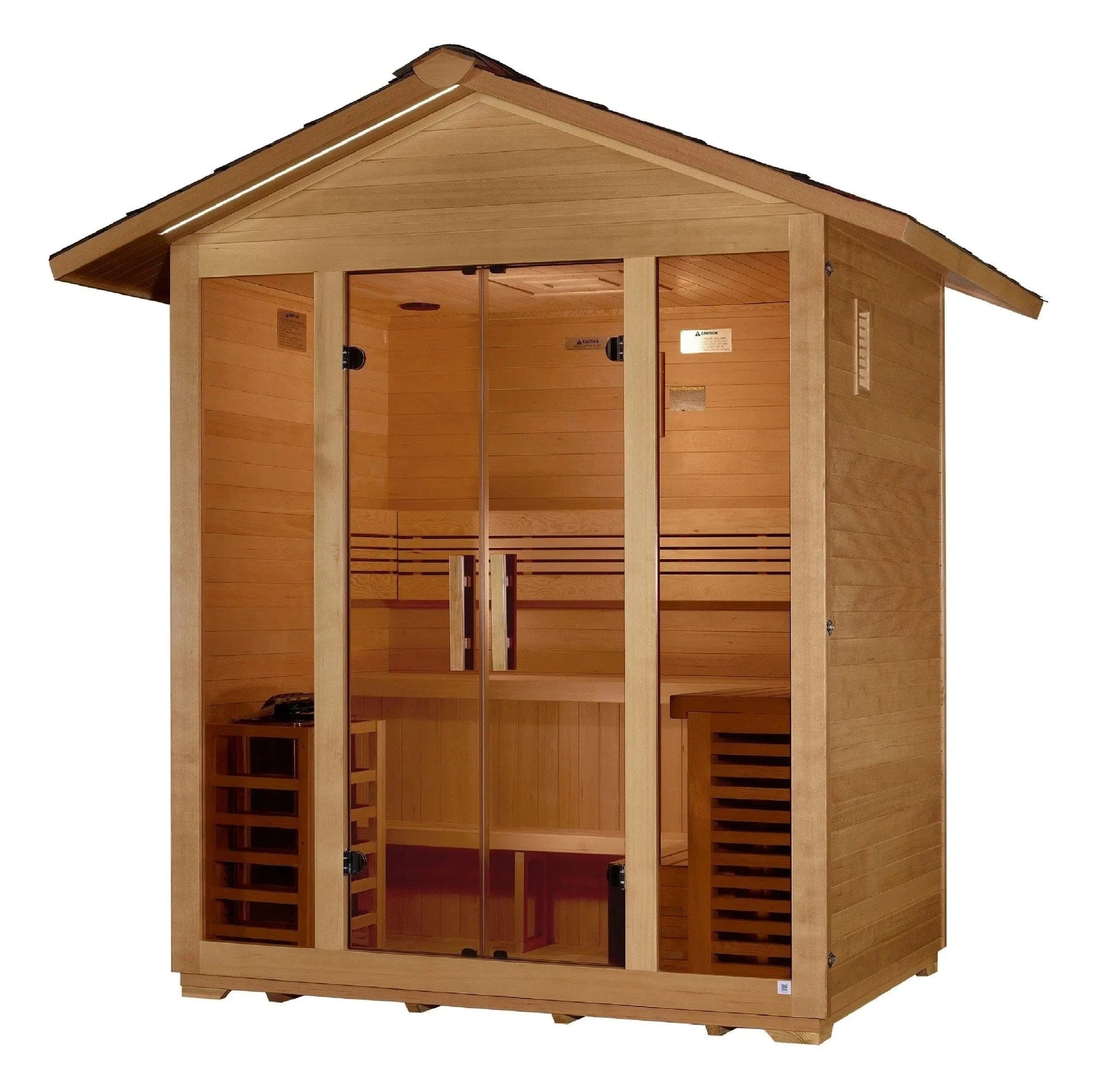 Golden Designs "Vorarlberg" 5 Person Traditional Outdoor Sauna GDI-8105-01