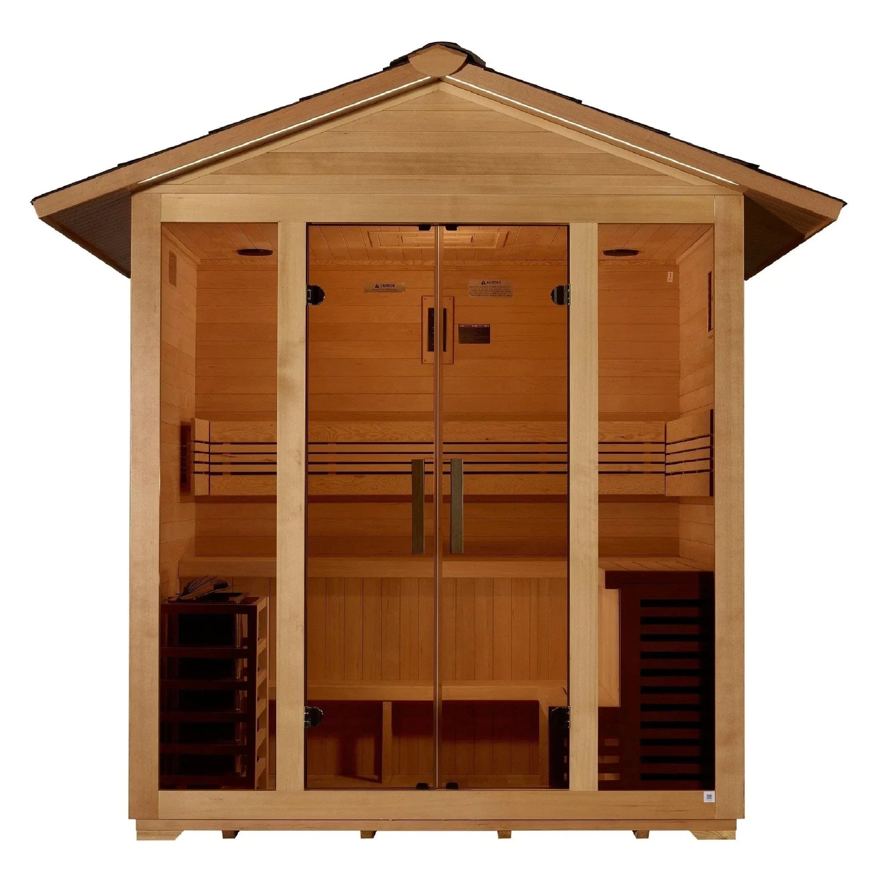 Golden Designs "Vorarlberg" 5 Person Traditional Outdoor Sauna GDI-8105-01