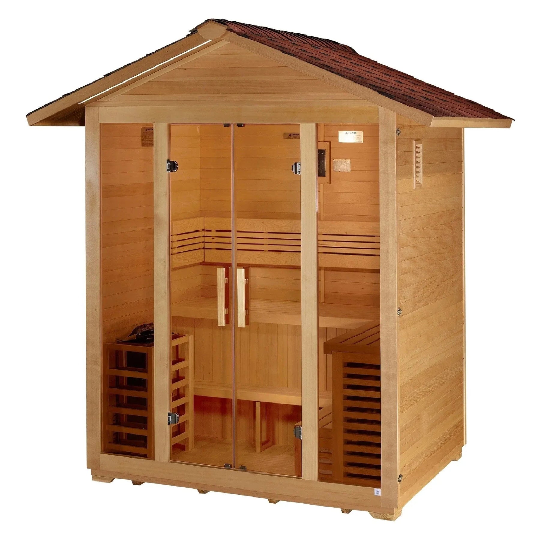 Golden Designs "Vorarlberg" 5 Person Traditional Outdoor Sauna GDI-8105-01