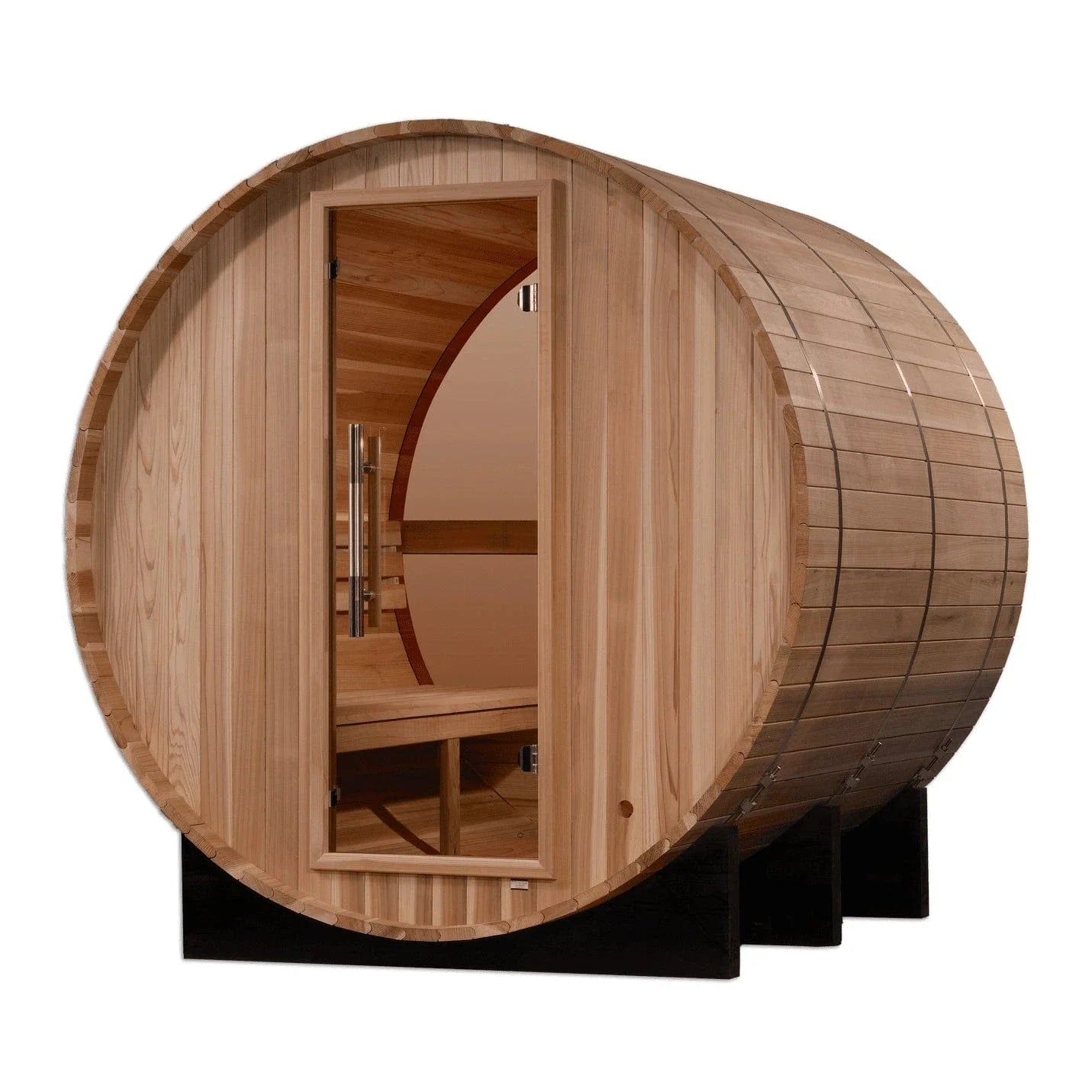 Golden Designs "Zurich" 4 Person Barrel Traditional Sauna GDI-B024-01