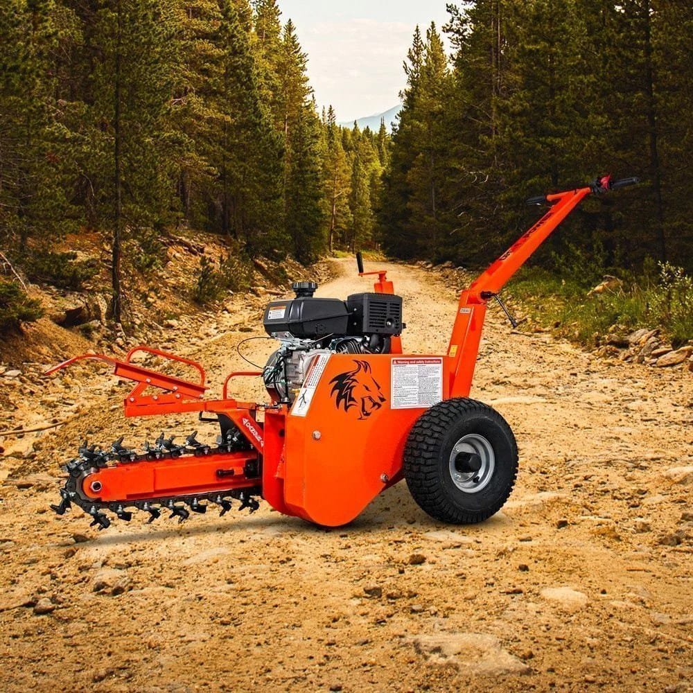 Detail K2 OPT118 18 in. 7 HP Trencher with kohler CH270 Command PRO Commercial Gas Engine