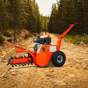 Detail K2 OPT118 18 in. 7 HP Trencher with kohler CH270 Command PRO Commercial Gas Engine