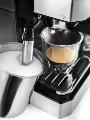 De’Longhi COM530M – Digital All-in-One Combination Coffee and Espresso Machine – Black and Stainless Steel