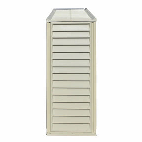 DuraMax 10.5ft x 2.75ft SidePro Vinyl Shed with Foundation Kit