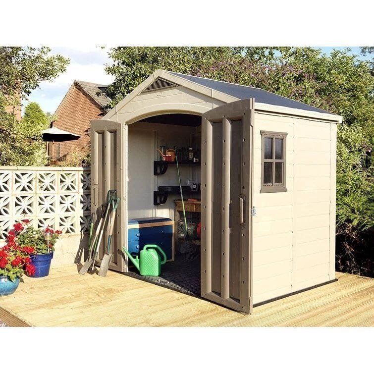 Keter Factor 8 x 6 FT Strong Storage Shed