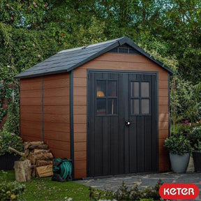 Keter Newton 7ft 6″ x 9ft 5″ (2.3 x 2.9m) Storage Shed