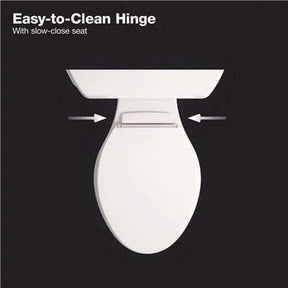 Kohler Highline Arc The Complete Solution 2-piece 1.28 GPF Single Flush Elongated Toilet in White