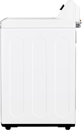 LG – 5.5 Cu. Ft. Smart Top Load Washer with TurboWash3D – White