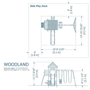 Woodland Swing Set