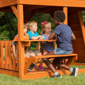 Backyard Discovery Skyfort II Swing Set