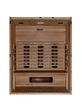 Golden Designs S-Line MX-S306-01-FS-PC Maxxus Full Spectrum Infrared Sauna